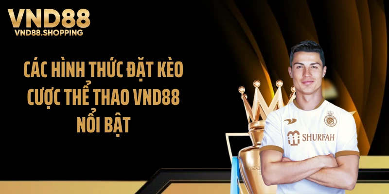 Các hình thức đặt kèo cược thể thao VND88 nổi bật