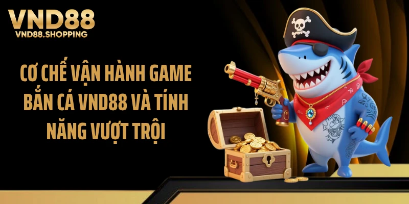 Cơ chế vận hành game bắn cá VND88 và tính năng vượt trội