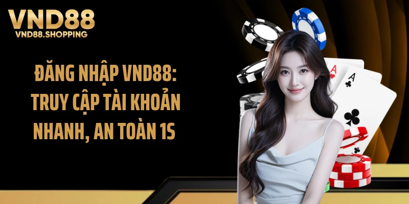 Đăng Nhập VND88: Truy Cập Tài Khoản Nhanh, An Toàn 1s 