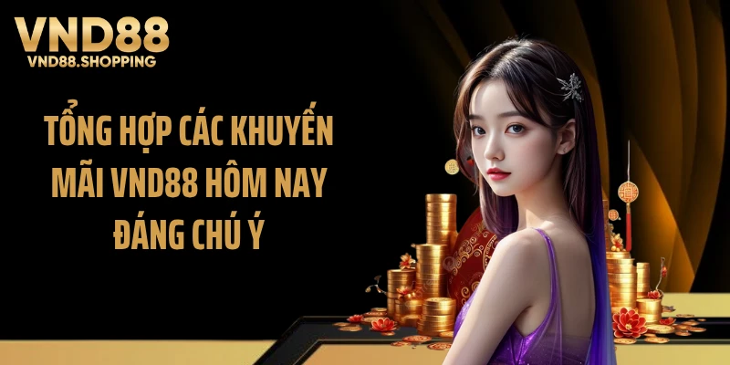 Tổng hợp các khuyến mãi VND88 hôm nay đáng chú ý
