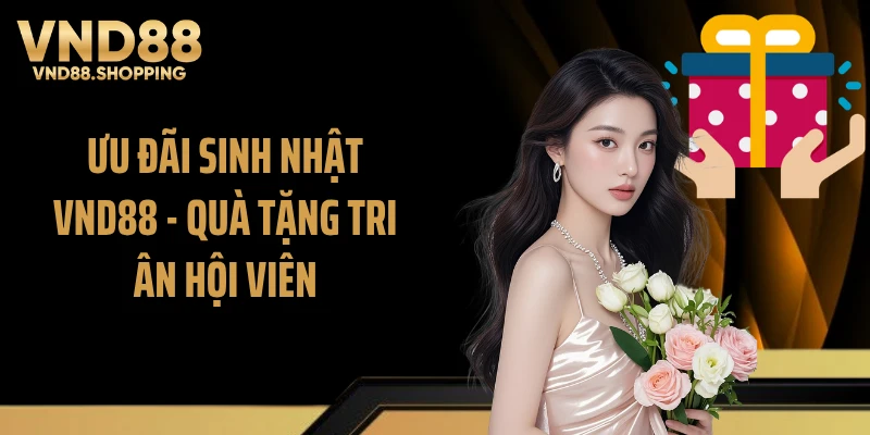 Ưu Đãi Sinh Nhật VND88 - Quà Tặng Tri Ân Hội Viên