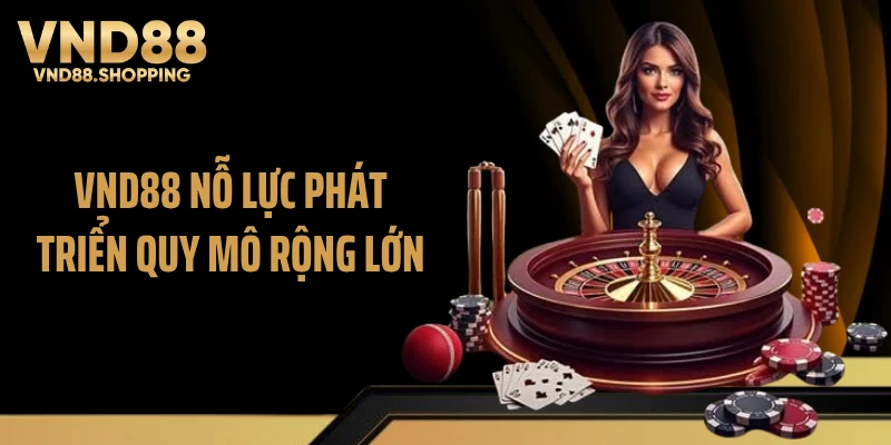 VND88 nỗ lực phát triển quy mô rộng lớn